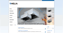 Desktop Screenshot of helia-elektro.be