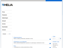 Tablet Screenshot of helia-elektro.be